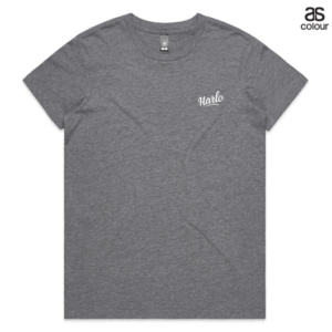 Women’s Tee with White Logo – Various Colours